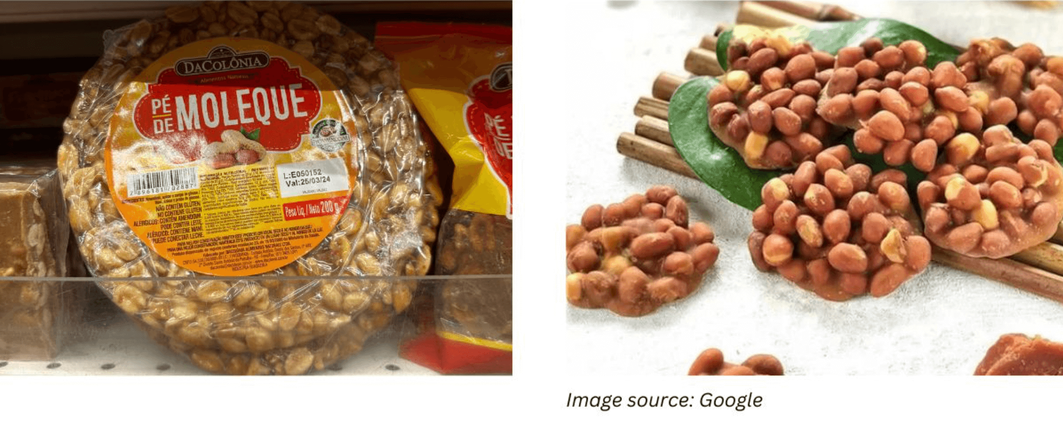 Pé de Moleque vs Ampyang