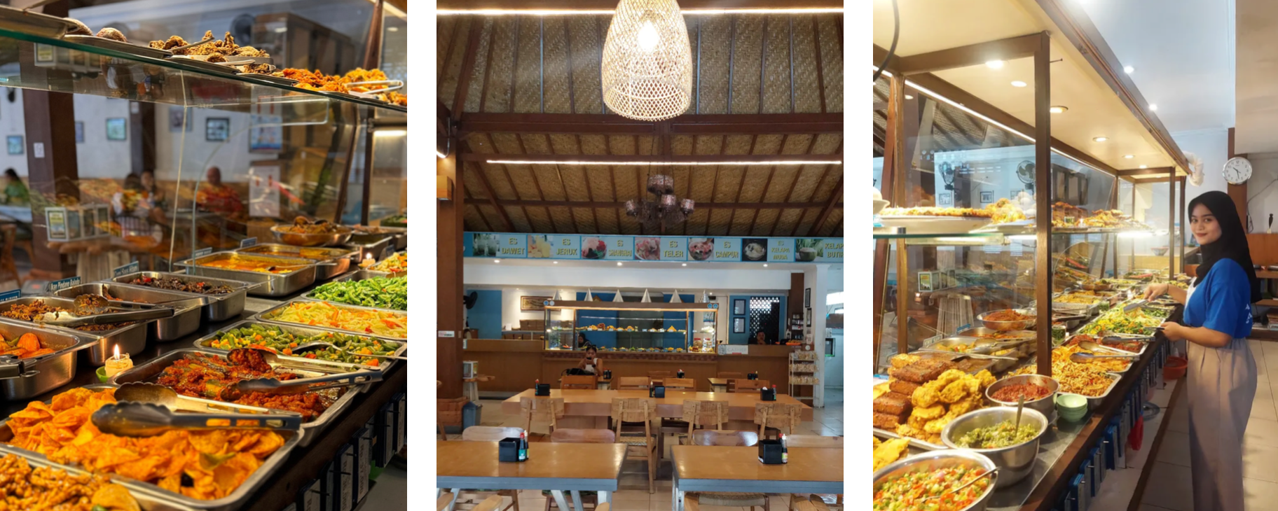 Indonesian food in Bali - Warung Kolega