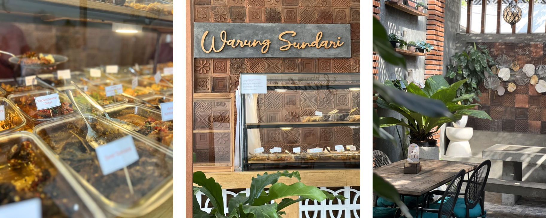 Indonesian food in Bali - Warung Sundari