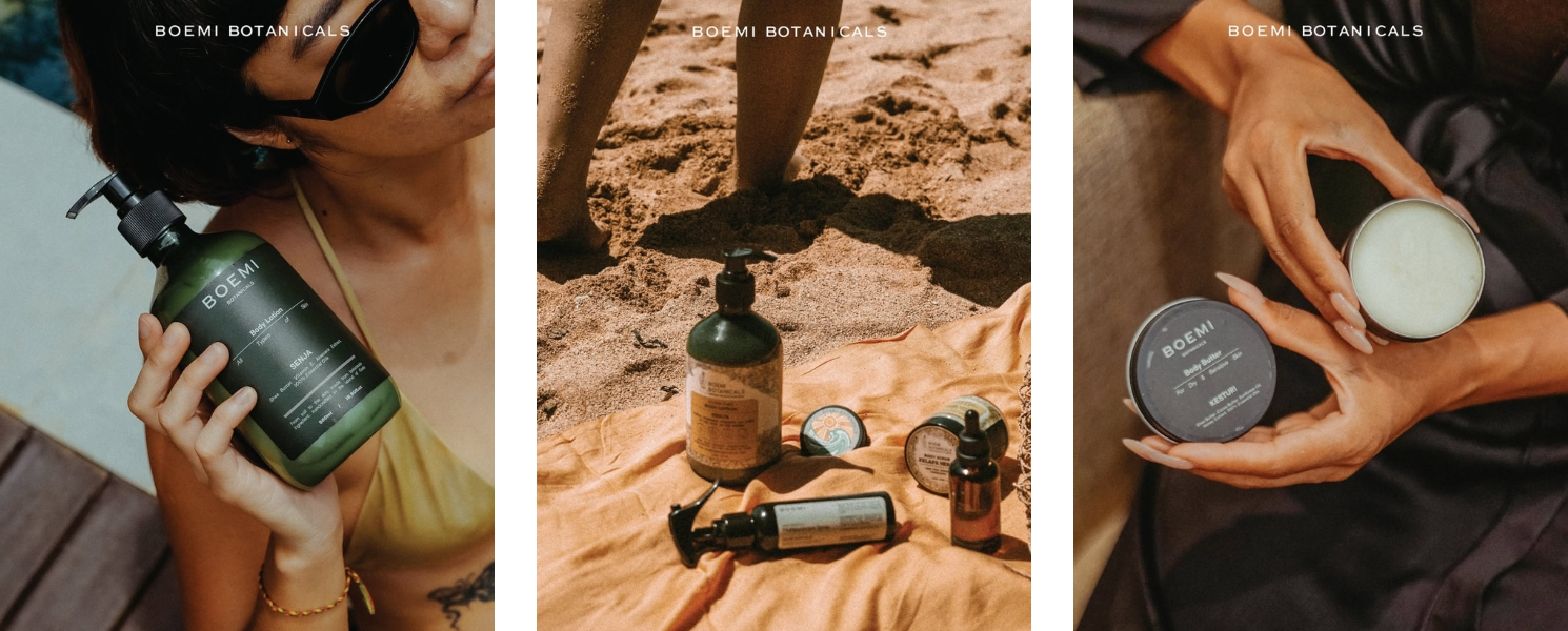 Bali wellness products - Boemi botanicals