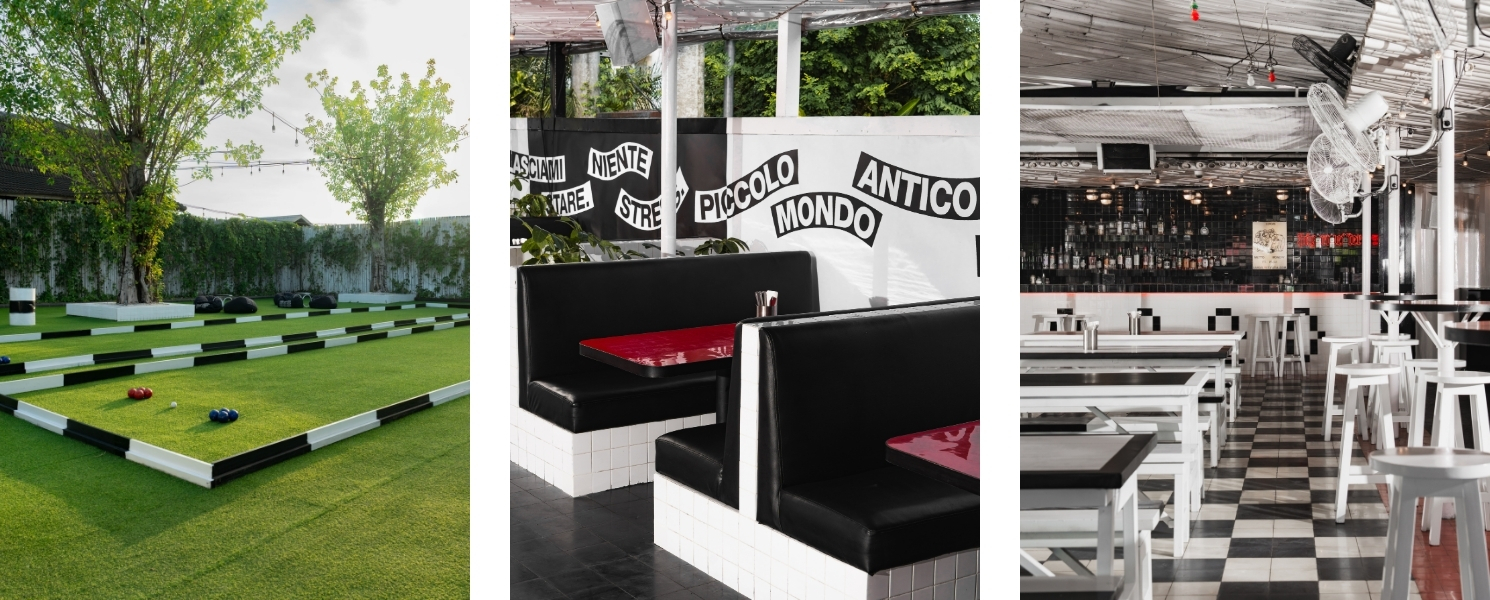 Italian restaurant in canggu- Luigi venue