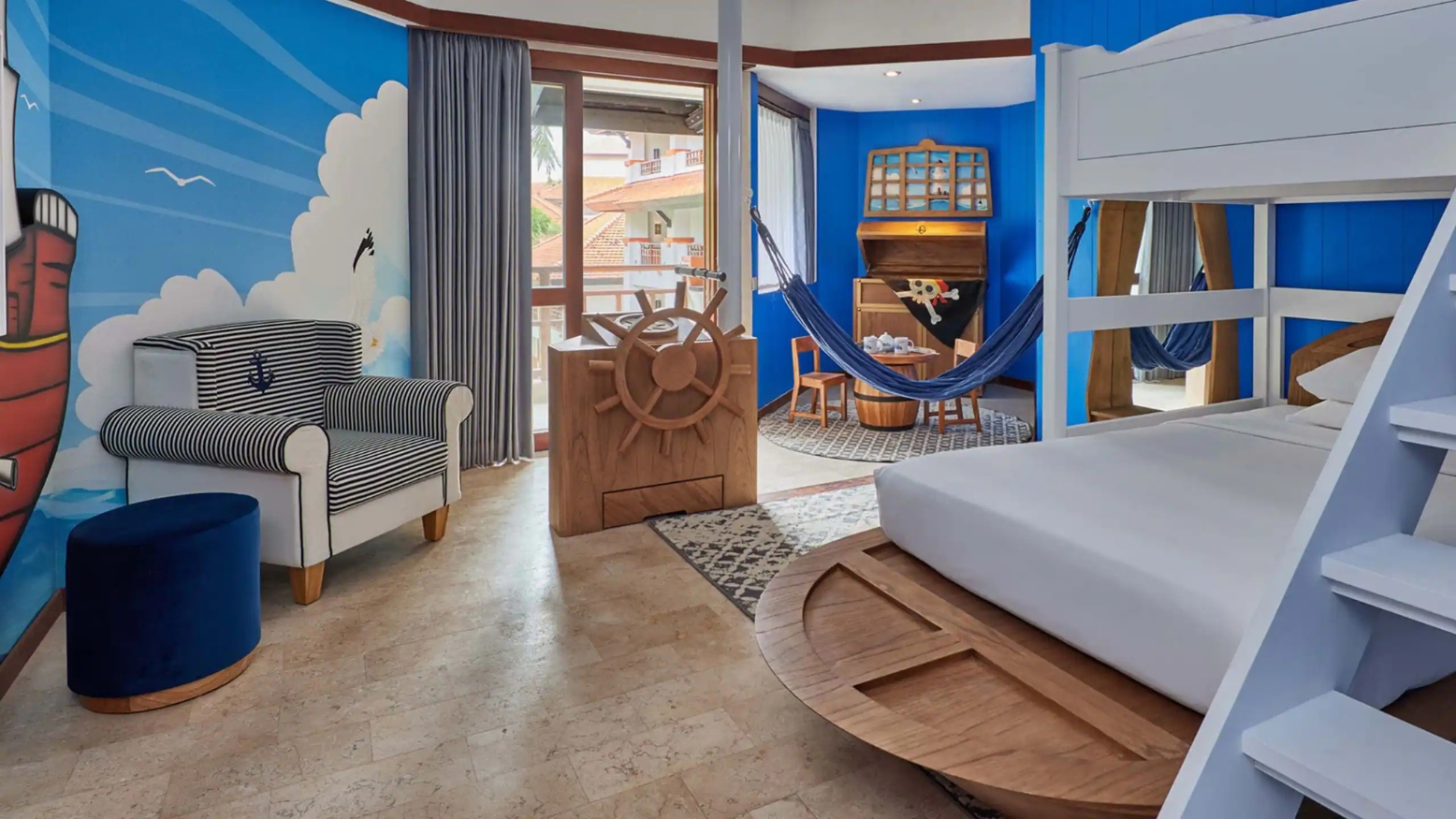 Family friendly hotels in Bali - Pirate Room