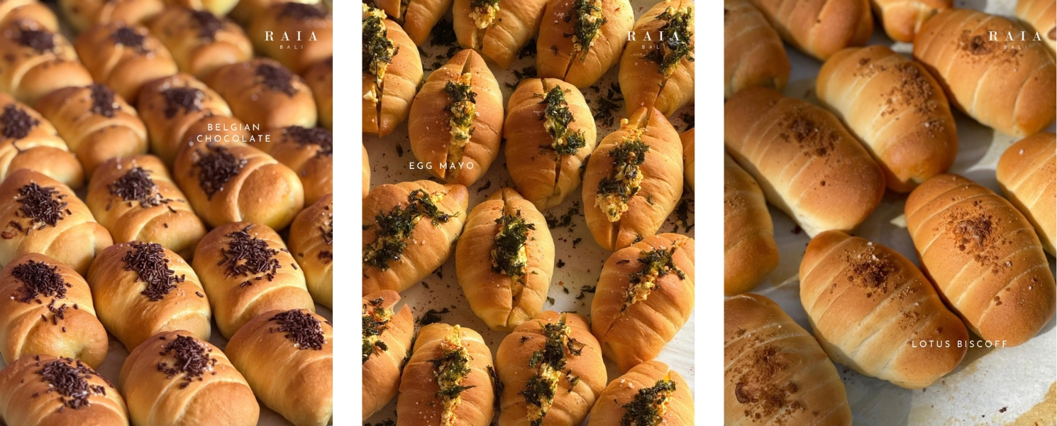 Salt bread in Bali - Raia
