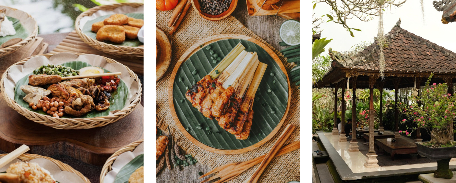 Balinese Local Food and Suckling Pig - Kedewatan