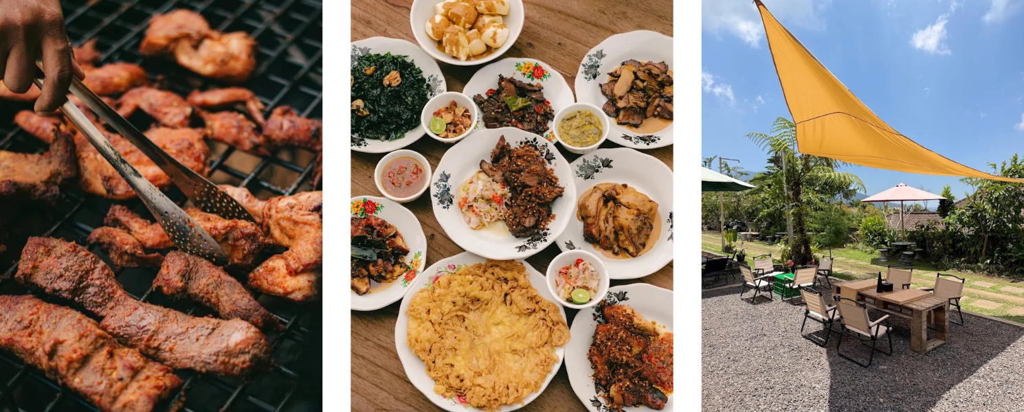 Balinese Local Food and Suckling Pig - Warkop Mang Siko